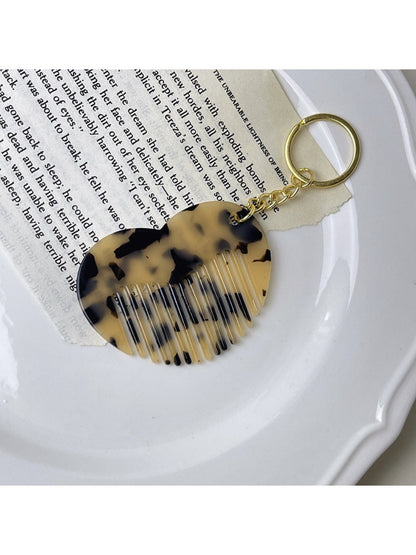Keypus - Mini Heart Shaped Comb Keychain