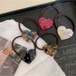 Gifty - Heart Acetate Elastic Hair Tie