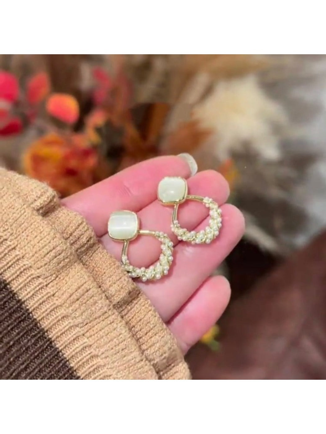 Earedge - Geometric Chic Stud Earrings