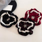 Gifty - Elegant Lace Trim Velvet Scrunchie