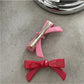Beau - Bow Shaped Acrylic Duckbill Decorative Hair Clip