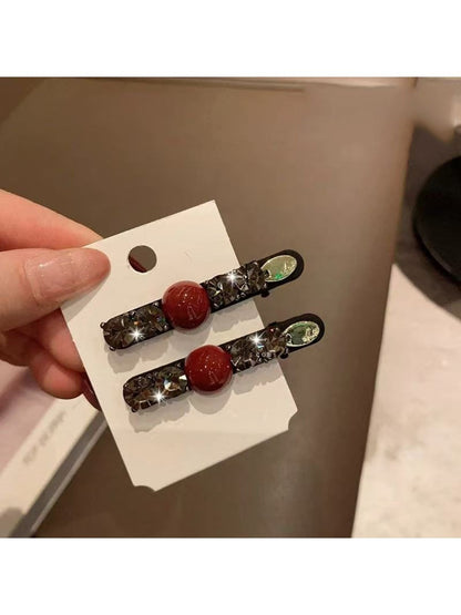Beau - Elegant Rhinestone-Embellished Hair Clip