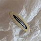 Beau - Plaid Fabric Covered Oval Alloy Hair Clip