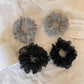 Gifty - Polka Dot Mesh Polyester High Elastic Hair Tie