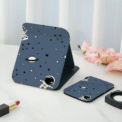 Mirroray - Space Print Folding Desktop Vanity Mirror