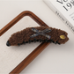 Beau - Solid Color Bow Accent Banana Clip