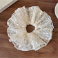 Gifty - Lace Hollow Floral Scrunchie