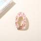 Beau - Women's Acetate Oval Hair Clip
