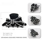 Beau - Acetate Fiber Bow Edge Trim Claw Clip
