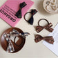 Gifty - Bow Shaped Hair Ties and Hair Clips