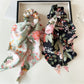 Gifty - Satin Printed Triangle Scrunchie