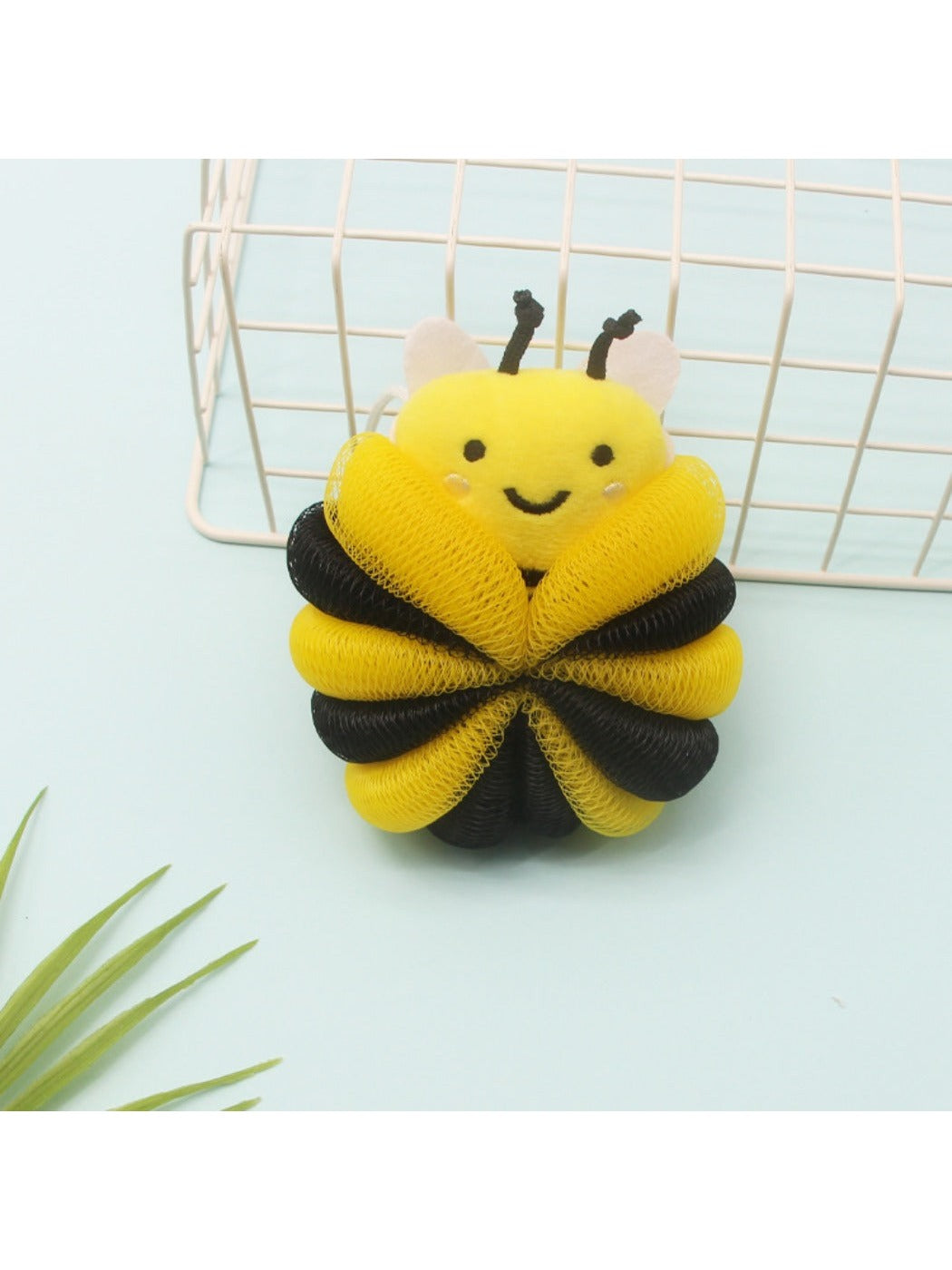 Papo - Cute Bee Scrubber Pouf
