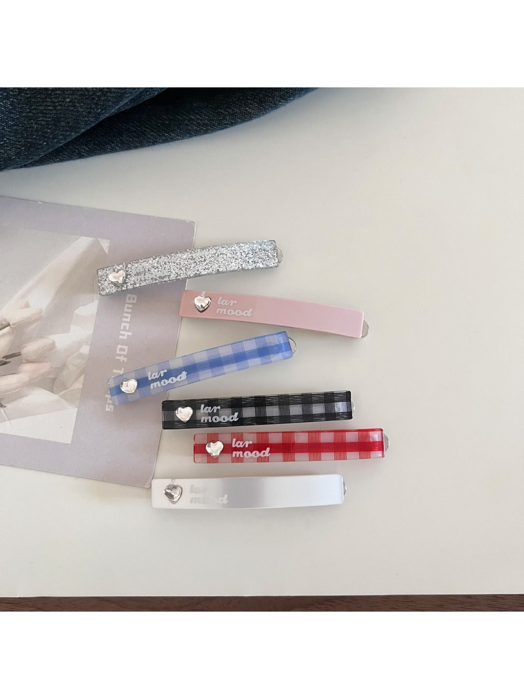 Beau - Minimalist Chic Solid Color Square Hair Clip