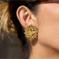 Earedge - Retro Heart Shaped Sun Earrings
