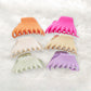 Beau - Plastic Arc Geometric Multi-Tooth Claw Clip