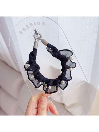 Keypus - Decorative Beaded Ruffle Phone Lanyard Charm