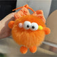 Keypus - Cute Bow Coal Ball Keychain