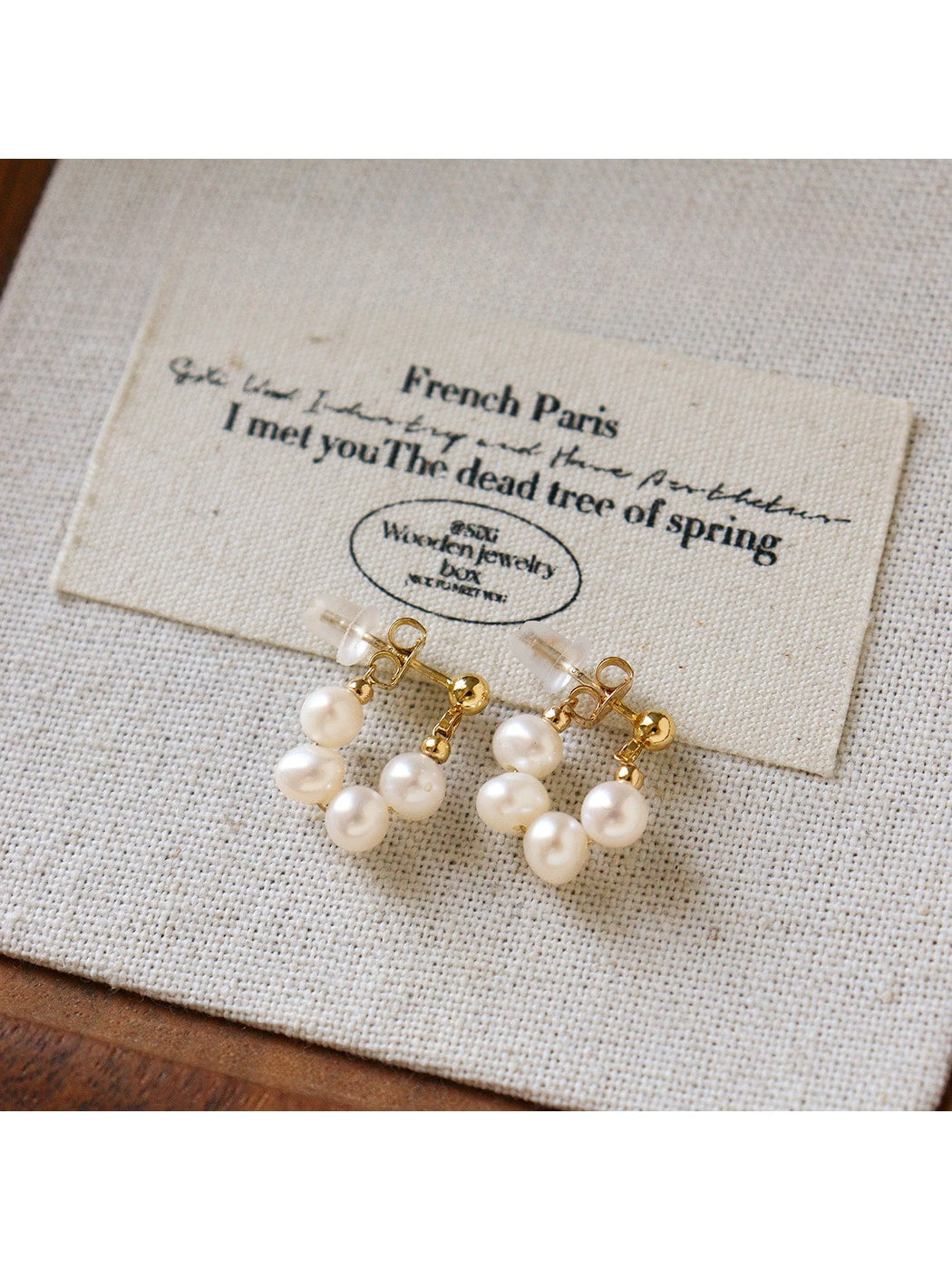 Earedge - Vintage Irregular Sculpted Drop Earrings