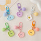 Keypus - Macaron Colors Cute Smiley Face Keychain