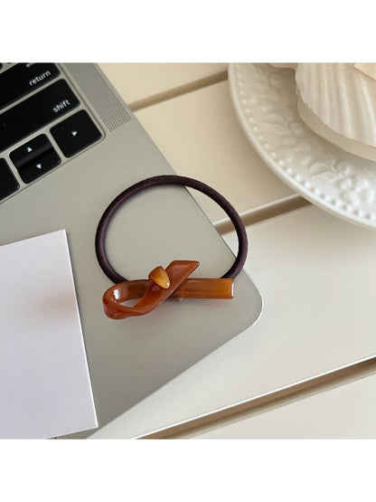 Gifty - High-Stretch Acetate Bow Hair Tie
