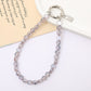 Keypus - Luxury Style Round Beaded Chain Keychain