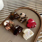 Beau - Minimalist Heart Shaped Acetate Hair Clip