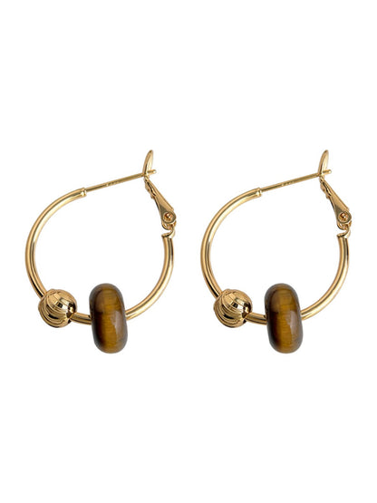 Earedge - Elegant Vintage Round Earrings
