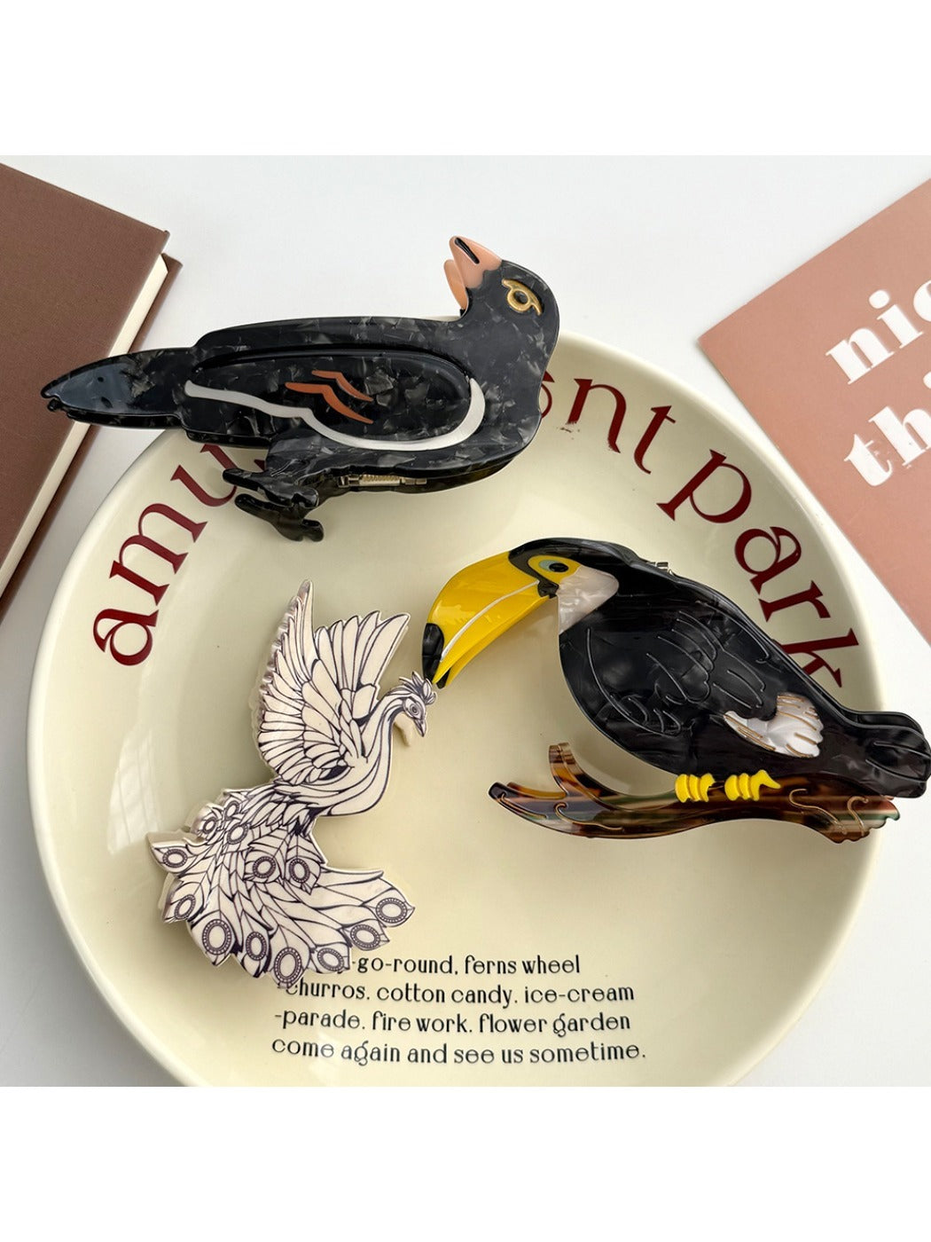 Beau - Bird Shaped Creative Hair Clips