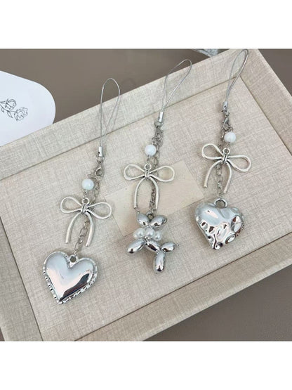 Keypus - Minimalist Modern Bow Charm Keychain