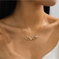 Nozari - Simple LOVE Letter Heart Pendant Necklace