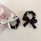 Gifty - Polka Dot Bow Hair Ring
