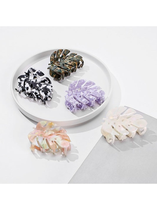 Beau - Leaf Acetate Hair Clip