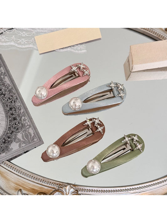 Beau - Sweet Style Star Embellished Snap Hair Clip