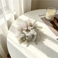 Gifty - Flower Petal Ribbon Fabric Scrunchie