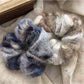 Gifty - Mixed-color Plush Scrunchie