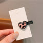 Beau - Leopard Print Oval Duckbill Women's Hair Clip