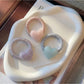 Gifty - Shimmer Heart Detail Elastic Hair Tie