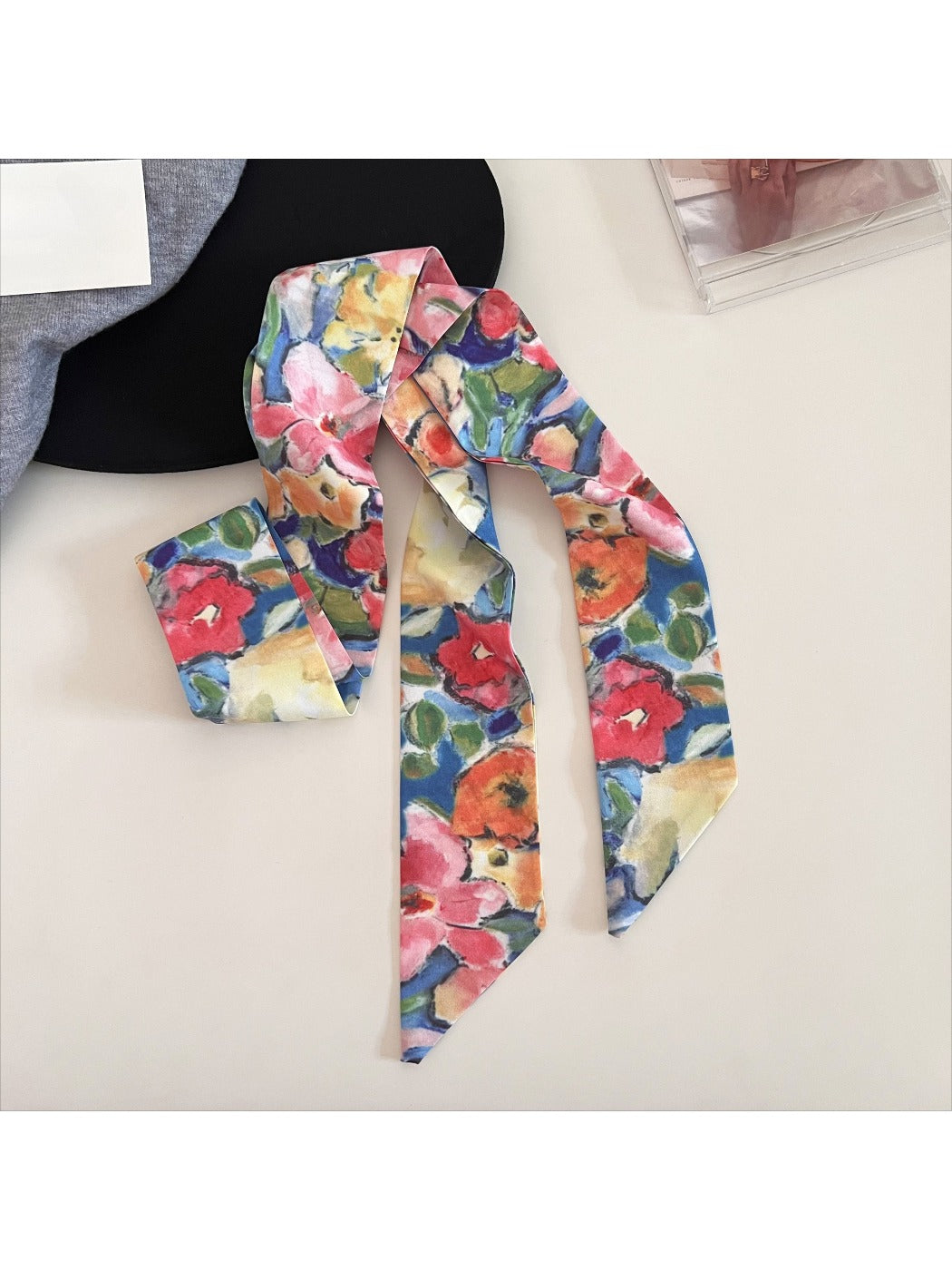 Gifty - Retro Oil Painting Style Floral Headband