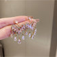 Earedge - Alloy Cluster Design Stud Earrings