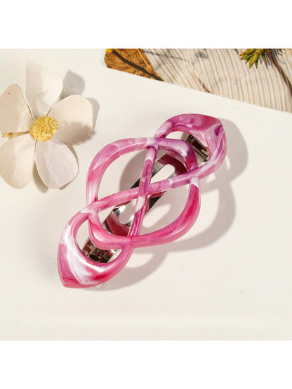 Beau - Stylish Hollow Plastic Hair Clip