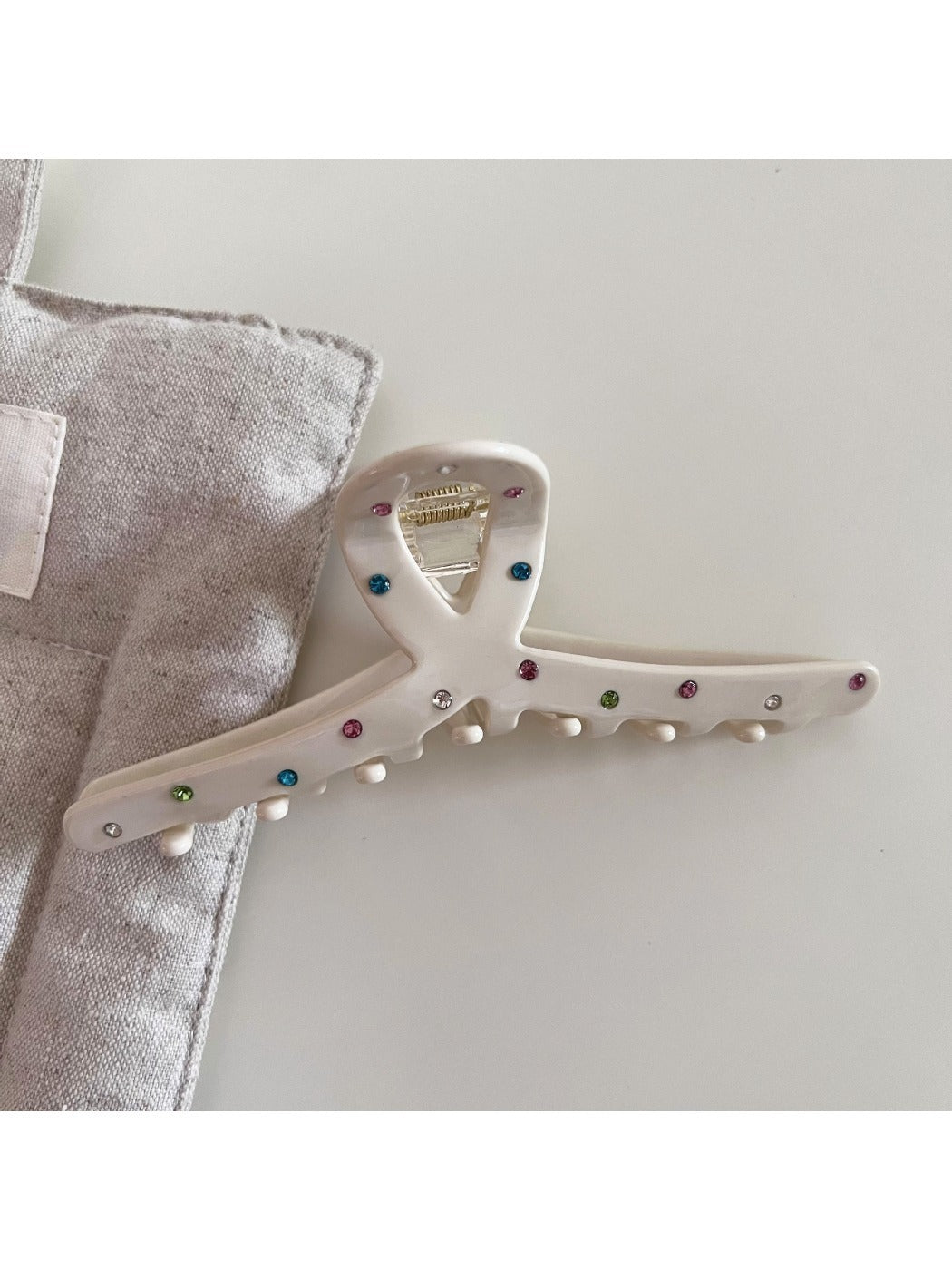 Beau - French Polka Dot Hair Clip