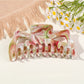 Beau - Elegant Marble-Patterned Shark Hairpin
