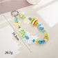 Keypus - Cartoon Acrylic Bow Star Beaded Phone Charm