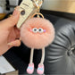 Keypus - Long Legs Little Coal Ball Keychain