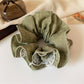 Gifty - Soft Spring Ruffle Hair Ring