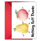 Carduria - Fruit Pattern Thank You Greeting Card