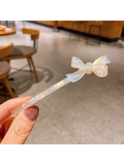 Beau - Chic Rectangular Bow Hair Clip
