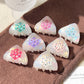 Beau - Sweet Christmas Snowflake Triangular Claw Clip
