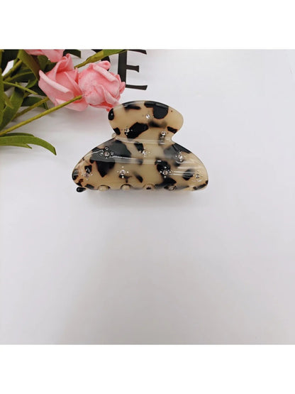 Beau - Starry Rhinestone-Embellished Elegant Hair Clip