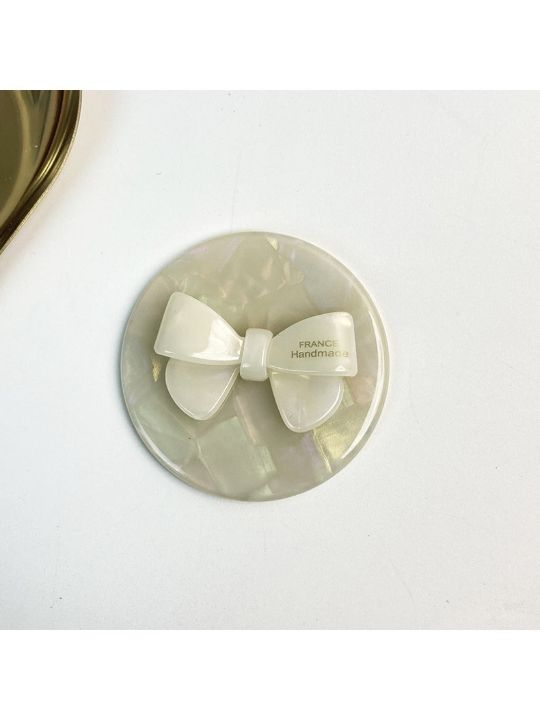 Camerow - Retro Bow Design Comb Mirror